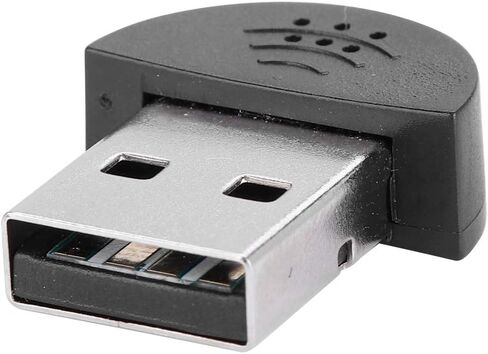 Ciglow USB 2.0 Mini Microphone, Portable USB Mini Studio Speech Microphone Recording Audio MIC Adapter for Laptop, Desktop.(Black) in Kuwait