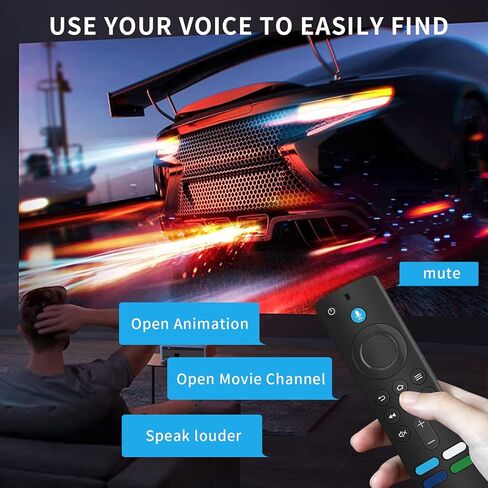 L5B83G (3rd Gen) Replacement Remote Control with Voice Function for Smart TV Cube (1st Gen & 2nd Gen), for Smart TV (3rd Gen) and for Smart TV Stick(2nd Gen, 3rd Gen, Lite, 4K) in Kuwait