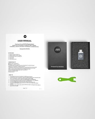 محول مغناطيسي LEMI 90 درجة USB C موصل 24 دبابيس لهاتف iPhone 15 Pro Max، شحن PD قوي 100 واط USB3.0 20 جيجابت في الثانية لنقل البيانات 4K 40 هرتز فيديو لـ Thunderbolt 3/4، MacBook Pro/Air in Kuwait