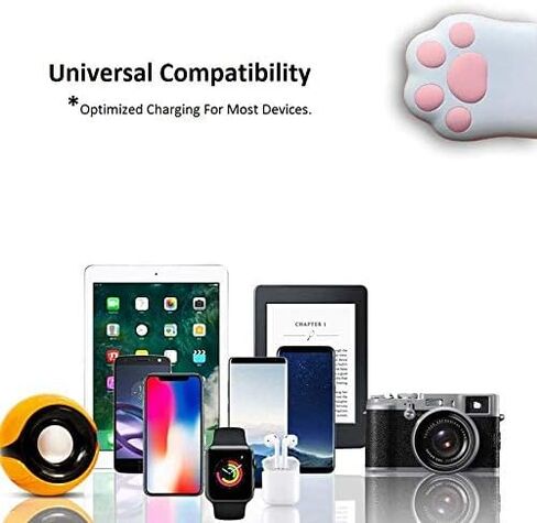 Portable Charger, Fast Charging 10000mAH Power Bank, Cutest Device for iPhone 15 14 13 12 11 Any Series, Samsung Galaxy S23 S22 S21 S20 Fold/Flip ETC in Saudi Arabia