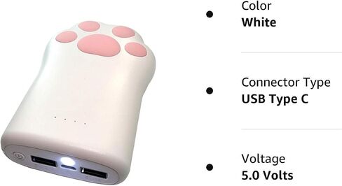 Portable Charger, Fast Charging 10000mAH Power Bank, Cutest Device for iPhone 15 14 13 12 11 Any Series, Samsung Galaxy S23 S22 S21 S20 Fold/Flip ETC in Saudi Arabia