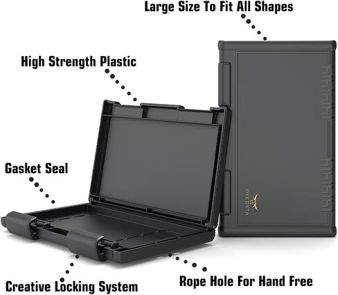 حافظة مشتركة - حقيبة حامل للتخزين بالجيب للسفر، صلبة، بحجم الجيب، تحمل 5، بطول يصل إلى 135 مم in Kuwait