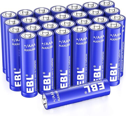 EBL AAA Batteries 28 Pack, 1.5V Triple A Batteries with Long-Lasting Power, High Capacity AAA Alkaline Batteries Leakproof Design for Household and Office Devices in Kuwait