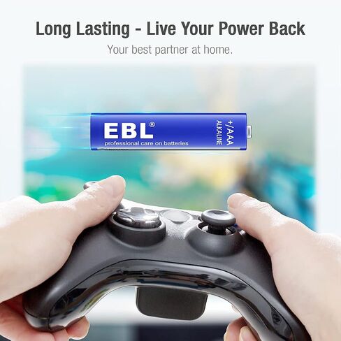 EBL AAA Batteries 28 Pack, 1.5V Triple A Batteries with Long-Lasting Power, High Capacity AAA Alkaline Batteries Leakproof Design for Household and Office Devices in Kuwait