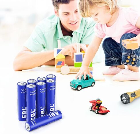 EBL AAA Batteries 28 Pack, 1.5V Triple A Batteries with Long-Lasting Power, High Capacity AAA Alkaline Batteries Leakproof Design for Household and Office Devices in Kuwait