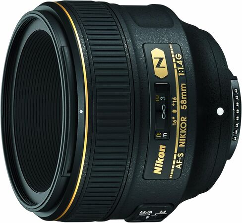 عدسة نيكون AF-S FX NIKKOR مقاس 58 مم f/1.4G لكاميرات نيكون DSLR (متجددة) in Kuwait
