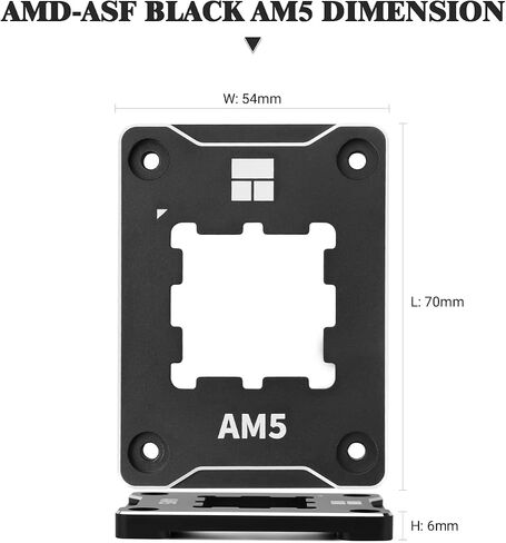 حامل وحدة المعالجة المركزية Thermalright ASF-RED AM5، إطار تثبيت تصحيحي مضاد للانحناء، حامل AM5 ثابت بالكامل لا يترك علامات، إطار اتصال AM5 مضاد للانحناء، معيار مبرد وحدة المعالجة المركزية in Saudi Arabia