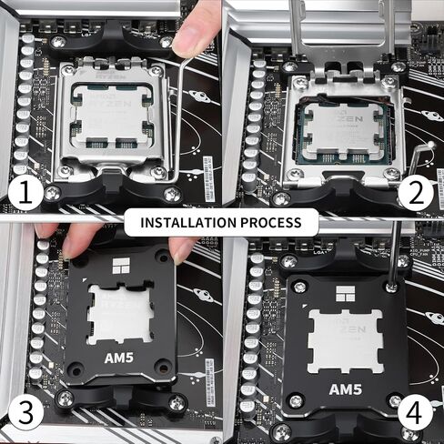 حامل وحدة المعالجة المركزية Thermalright ASF-RED AM5، إطار تثبيت تصحيحي مضاد للانحناء، حامل AM5 ثابت بالكامل لا يترك علامات، إطار اتصال AM5 مضاد للانحناء، معيار مبرد وحدة المعالجة المركزية in Saudi Arabia