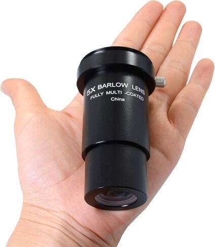 عدسة بارلو 5X من ايسنيهو، عدسة تلسكوب بارلو معدنية مع واجهة لولبية M42x0.75 لعدسات منظار الفلك القياسية 1.25 انش in Kuwait