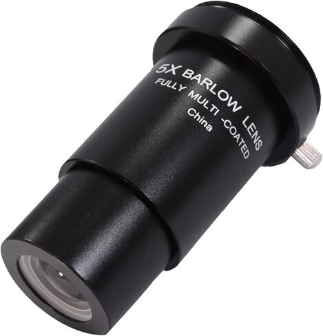 عدسة بارلو 5X من ايسنيهو، عدسة تلسكوب بارلو معدنية مع واجهة لولبية M42x0.75 لعدسات منظار الفلك القياسية 1.25 انش in Kuwait