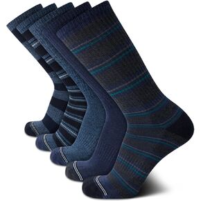 Nautica Men's Dress Socks - Light-Cushion Crew Socks (5 Pack) in Kuwait