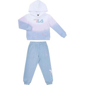 Fila Toddler Girls 2 Piece Hoodie Sweater and Jogger Sweatpant Set Baby Clothing in Saudi Arabia