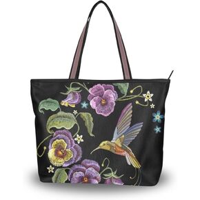 Women Shoulder Bag Large Satchel Handbag Tote Bags Purses Work Bag Ladies Zippered Weekend Shopping Bag