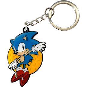 Zen Monkey Studios' Leaping Sonic - Classic Sonic The Hedgehog Keychain in Saudi Arabia