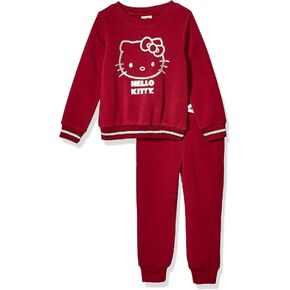 Hello Kitty Baby Girls 2 Piece Sweatshirt and Pant Active Set