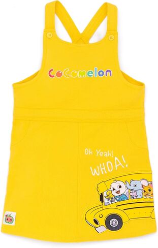 فستان CoComelon Pinafore للأطفال الصغار والبنات تي شيرت Dungaree Outfit in Kuwait