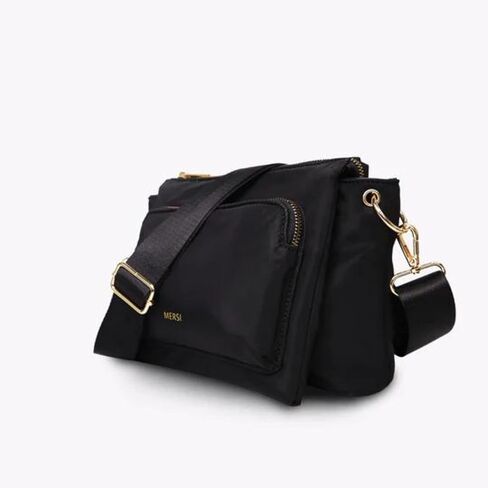MERSI Erin Crossbody Purse, a Stylish Lightweight Nylon Crossbody Bag, Water-Resistant Everyday Purse in Kuwait