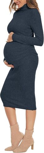 فستان حمل مضلع بياقة مدورة من Yeshape/سترة منسوجة مكشكشة فستان حمل ضيق ملابس غير رسمية استحمام الطفل in Kuwait