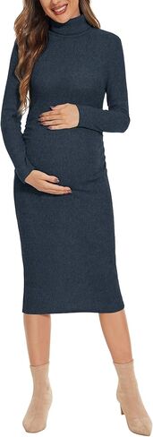 فستان حمل مضلع بياقة مدورة من Yeshape/سترة منسوجة مكشكشة فستان حمل ضيق ملابس غير رسمية استحمام الطفل in Kuwait