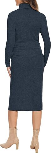 فستان حمل مضلع بياقة مدورة من Yeshape/سترة منسوجة مكشكشة فستان حمل ضيق ملابس غير رسمية استحمام الطفل in Kuwait