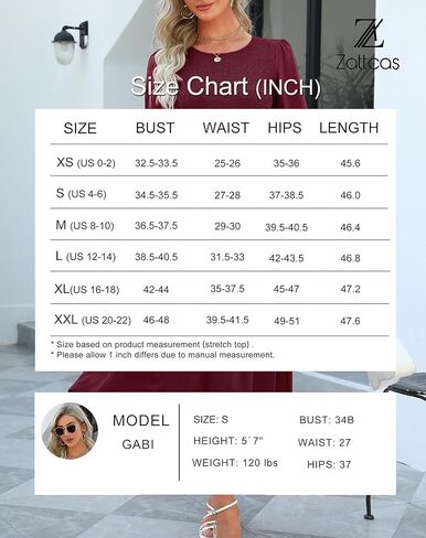 فستان Zattcas النسائي 2023 بأكمام طويلة للخريف ذو صدرية وأصفاد سويسرية منقط بياقة دائرية وطبقات متواضعة غير رسمية فستان ميدي للعمل in Kuwait