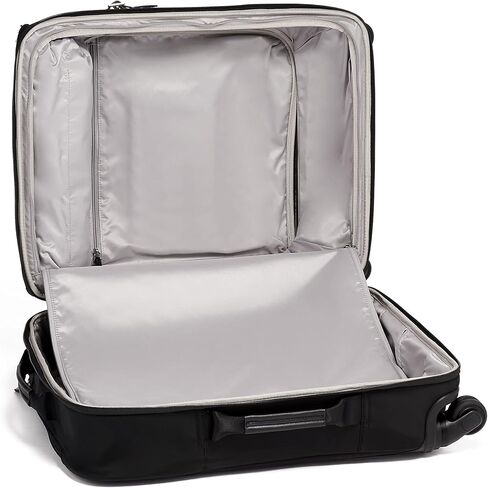 TUMI Voyageur Leger Continental Carry-On - Carry On Luggage for Women & Men - Luggage Carry On with Wheels - Suitcases for Women & Men - Black - With Gunmetal Hardware - 22.0" X 16.0" X 9.0" in Saudi Arabia