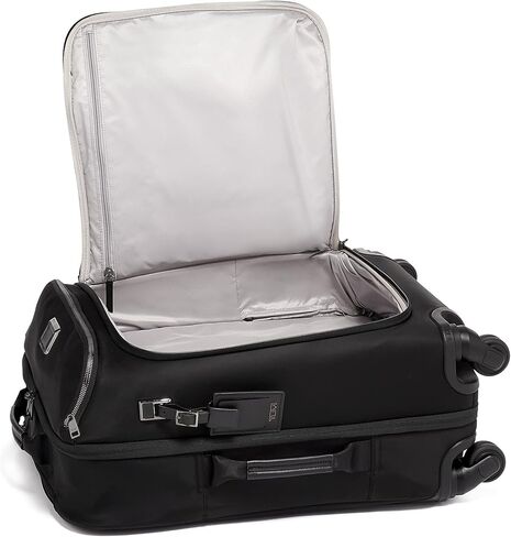 TUMI Voyageur Leger Continental Carry-On - Carry On Luggage for Women & Men - Luggage Carry On with Wheels - Suitcases for Women & Men - Black - With Gunmetal Hardware - 22.0" X 16.0" X 9.0" in Saudi Arabia