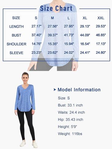Womens Workout Tops Long Sleeve Lightweight Sport Active Shirt for Hiking Dancing Running Clothes in Saudi Arabia