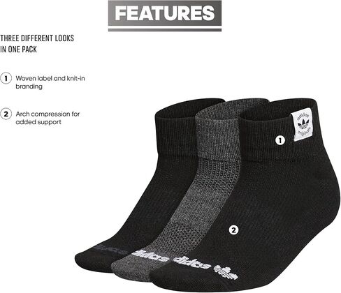 adidas Originals Women's Low Cut Ankle Socks (3-Pair) in Saudi Arabia