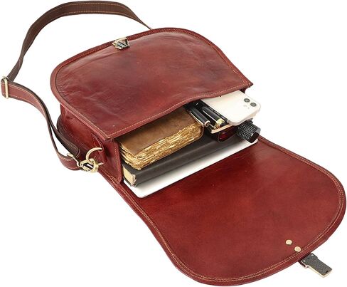 حقائب يد نسائية جلدية عبر الجسم وحقائب كتف على شكل سرج، محافظ بنية عتيقة، حقيبة يد نسائية بوهو، حقيبة يد للسيدات مصنوعة يدويًا، أزياء سفر كلاسيكية، محفظة هاتف بحمالة متقاطعة للنساء، مقاس XXL in Kuwait