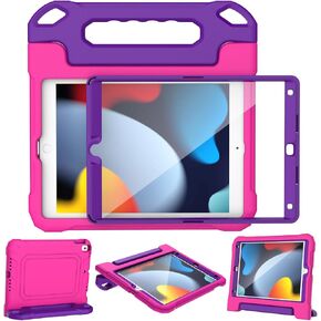 YIHE Kids Case for iPad 10.2" 9th/8th/7th Gen, Pro 10.5" & Air 3, Cyan&Pink in Kuwait