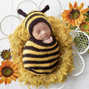 Zeroest Newborn Photography Props Bee Photoshoot Outfits in Saudi Arabia