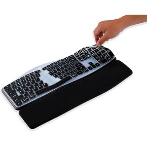 Keyboard Cover for Logitech Ergo K860 Wireless Ergonomic Keyboard,Waterproof Silicone Keyboard Protector Skin for Logitech K860 Split Keyboard Ultra Thin Dust-Proof Protective Accessories in Kuwait