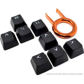 مجموعة أغطية مفاتيح مطاطية احترافية مطورة لعام 2022 من Foamy Lizard - مجموعة بإضاءة خلفية من Cherry MX المتوافقة مع OEM ملف تعريف مزدوج اللمعان مع مفتاح سحب (V3 Camo Green - مجموعة من 22) in Kuwait