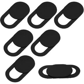 SING F LTD 6Pcs Black Webcam Cover, Ultra Thin Design Web Camera Cover Sticker Slider Privacy Protection for Computer Laptops Tablets Phone in Kuwait