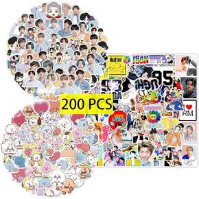 Pounchi Spy Anime Stickers (200 Pcs) Anime Vinyl Stickers for Kids Teens for Computers Laptop Skateboard Guitar Luggage Vinyl Decal