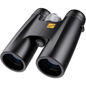 منظار ثنائي العدسات بتصميم نسر من بيردز اوف بري اوبتيكس للبالغين عالي الطاقة - مناظير شفافة عالية الدقة لمراقبة الطيور، مناظير للصيد، مستلزمات السفر مع حقيبة حمل in Kuwait