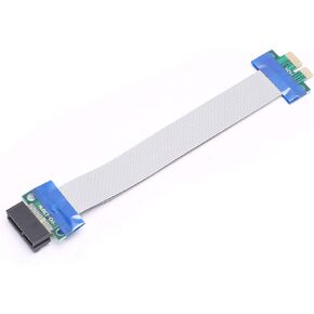 DEVMO PCI-Express 16X Riser Cable Premium PCI-E Port Extension Extender Card 19CM in Kuwait
