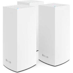 Linksys Velop Mesh Home WiFi System, 6,000 Sq. ft Coverage, 60+ Devices, Speeds up to (AC2200) 2.2Gbps - WHW0303 in Kuwait