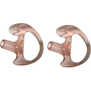 Ear Phone Connection Left Ear Medium Soft Silicone Radio Earpiece Set of 2 pcs - Insert Earmolds - Semi Custom Mold Earplug Earbuds