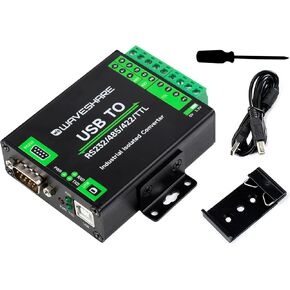 USB TO RS232/485 Serial Converter Adapter, Onboard Original FT232RNL Chip | Built-in Self-Recovering Fuse, TVS Protection Circuit, etc. Compatible with Mac, Linux, Android, Win11/10/ 8.1/8/7 in Saudi Arabia