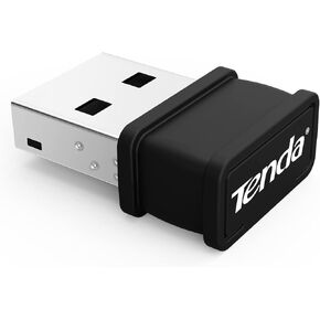 Tenda N150 USB WiFi Adapter for PC Desktop Wireless Network, 802.11n Nano Mini WiFi Dongle, Plug and Play - W311MI V2.0
