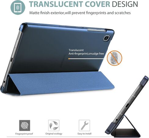 غطاء ProCase لجهاز Galaxy Tab A7 Lite 8.7 بوصة 2021 حافظة SM-T220 SM-T225 SM-T227، غطاء حماية خلفي صلب رفيع لهاتف Galaxy Tab A7 Lite 8.7 بوصة 2021 موديل T220 T225 T227 - ذهبي وردي in Kuwait