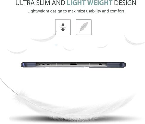 غطاء ProCase لجهاز Galaxy Tab A7 Lite 8.7 بوصة 2021 حافظة SM-T220 SM-T225 SM-T227، غطاء حماية خلفي صلب رفيع لهاتف Galaxy Tab A7 Lite 8.7 بوصة 2021 موديل T220 T225 T227 - ذهبي وردي in Kuwait