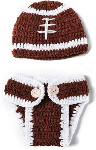 Newborn Photography Props Baby Girl Handmade Crochet Knitted Costume in Kuwait