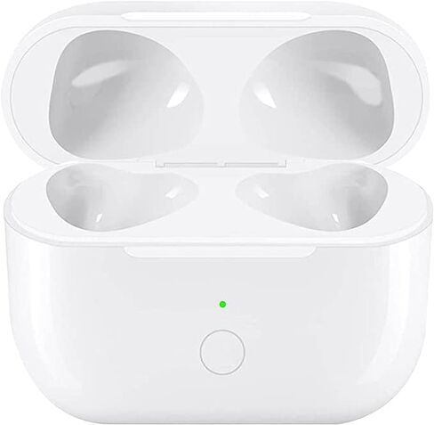 Wireless Charging Case Compatible with AirPods 3rd Generation Charging Case Replacement Charger Case Cover for Air Pods 3 Gen with Bluetooth Pairing Sync Button Quick-Pairing Button (No Earbuds) in Kuwait