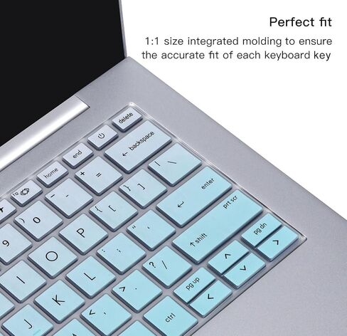 2PCS Keyboard Cover Skin for 2022 2023 HP EliteBook 830 835 840 845 1040 G9 G10 Notebook 13.3 14 inch, HP EliteBook 13.3 14 inch Keyboard Protector(Not fit 840 845 1040 G8 G7 G6 G5 G4 G3),Black+Clear in Saudi Arabia