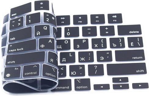 Farsi (Persian) Language Keyboard Skin Compatible for MacBook Neo 13" A18, MacBook Pro 14 & 16 M5 M4 M3 M2 M1 A3434 A3112 A3185 A3401 A2779 A3403 A3186, 2022-2026 Air 15.3" 13.6" M5 M4 M3 M2 Chip in Saudi Arabia