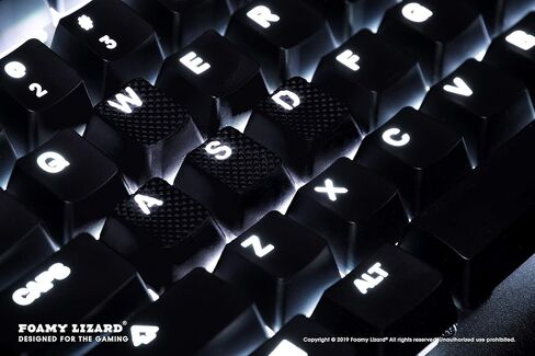 مجموعة أغطية مفاتيح مطاطية احترافية مطورة لعام 2022 من Foamy Lizard - مجموعة بإضاءة خلفية من Cherry MX المتوافقة مع OEM ملف تعريف مزدوج اللمعان مع مفتاح سحب (V3 Camo Green - مجموعة من 22) in Saudi Arabia