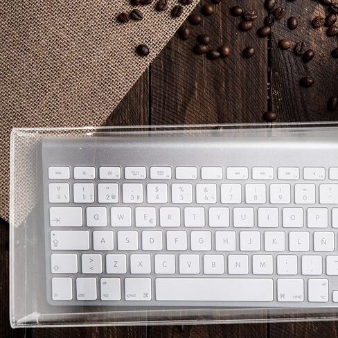 DOITOOL Clear Acrylic Keyboard Cover Protector Anti-Cat, Desktop Keyboard Protector Mechanical Keyboard Cover Computer Keyboard Mice Accessories (18.6 x 5.9X 1.8inch) in Saudi Arabia